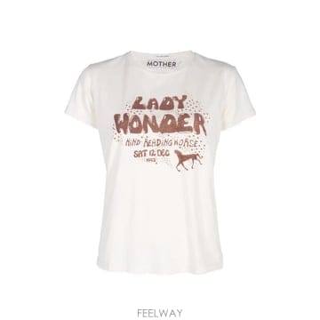 Mother 26 FW ���� The Boxy Goodie Goodie T shirt 82311607DYW TP45853526 FW ���� The Boxy Goodie Goodie T shirt 82311607DYW 