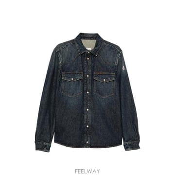 26 FW 몽클레어 웨스턴 데님 셔츠 L20912F0006259A0D TP458582244