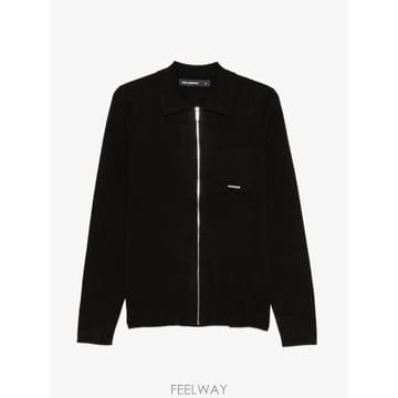 26 FW 칼라거펠트 체스트 포켓 집업 스웨터 655014563304 TP457475916