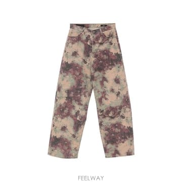 | Other Brand | 26 FW DONDUP tie dye wide leg jeans DP849FS0305DNC8DD TP459126 FW DONDUP tie dye wide leg jeans DP849FS0305DNC8DD 