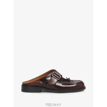26 FW 마르니 밤비 버클 버건디 레더 사보츠 SBMS011502P4979 TP455259878