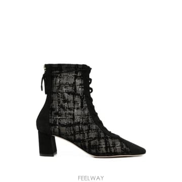 | Other Brand | 26 FW Arteana Vicenza lace up heeled boots AW26VICBLAT50 TP426 FW Arteana Vicenza lace up heeled boots AW26VICBLAT