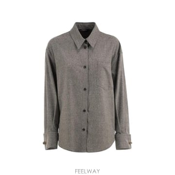 26 FW 파비아나필리피 크리스털 장식 플란넬 셔츠 CAD226F693D1868131 TP459349627