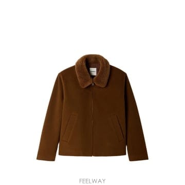 26 FW 산드로 시어링 칼라 집업 재킷 SHPBL01436 TP458530318