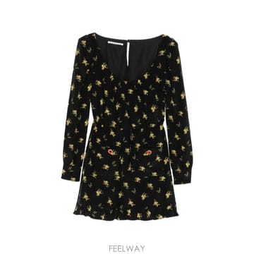 ALESSANDRA RICH 26 FW �˷�����ġ �÷η� ����Ʈ ��ũ �̴� �巹�� FABX4393F4817 TP45619171226 FW �˷�����ġ �÷η� ����Ʈ ��ũ �̴� �巹�� FA