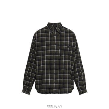 MISBHV 26 FW MISBHV Tartan plaid pattern distressed effect shirt 2626 FW MISBHV Tartan plaid pattern distressed effect sh