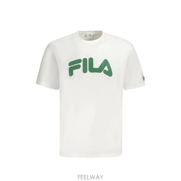 26 FW 필라 라슨 로고 프린트 반소매 티셔츠 FAM0873 TP458851657