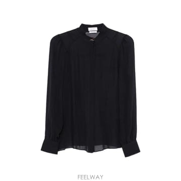 26 FW 알렉산더 맥퀸 시스루 소매 셔츠 872084QBADS TP459347216