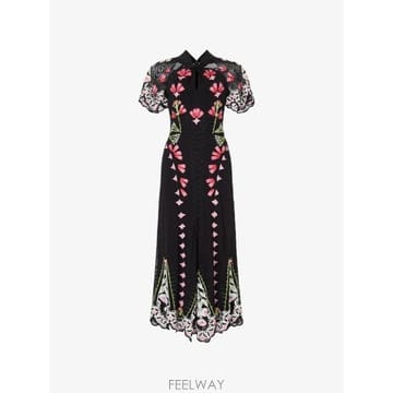 | Other Brand | 26 FW Temperley London �λ�� �÷η� �ڼ� �̵� �巹�� 26AROS52217A TP456226 FW Temperley London �λ�� �÷η� �ڼ� �̵� �巹�� 