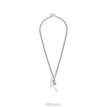 26 FW 앤드뮐미스터 미케 커브 체인 네크리스 B0014288OT018 TP458378682