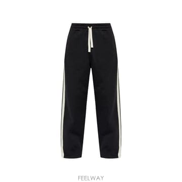 Palm Angels 26 FW �ʾ����� ���̵� ��Ʈ������ �ΰ� ����Ʈ ���̵� ��ư Ʈ������ PMCH02OS26FLE001100326 FW �ʾ����� ���̵� ��Ʈ������ �ΰ� ����Ʈ ���̵� ��