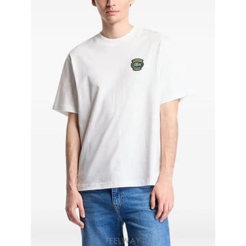 26 FW 라코스테 로고 패치 티셔츠 TH832270V TP454706111