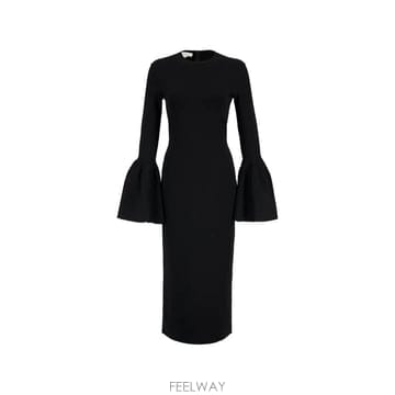 Stella McCartney 26 FW ���ڶ� ��īƮ�� bell sleeve knitted dress 6K12603S2662 TP458426 FW ���ڶ� ��īƮ�� bell sleeve knitted dress 6K1260