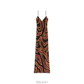 Emilio Pucci 26 FW PUCCI ����� ����Ʈ ũ������ �� �� �ƽ� �巹�� 6URI266U743 TP45890784026 FW PUCCI ����� ����Ʈ ũ������ �� �� �ƽ� �巹��