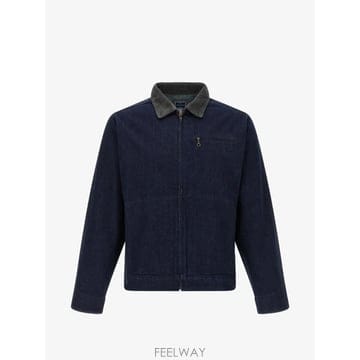 26 FW 그라미치 코듀로이 칼라 재패니즈 데님 재킷 G6FMJ029RINSEDINDIGO TP4593407