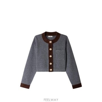 26 FW 산드로 크롭 가디건 SFPCA01489 TP458907249