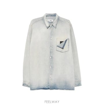 Maison Margiela 26 FW �������������� faded effect denim jacket SH2T0062M30055 TP45926 FW �������������� faded effect denim jacket SH2T006