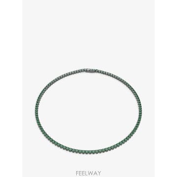 26 FW 스와로브스키 크리스털 장식 네크리스 5743471 TP457491072