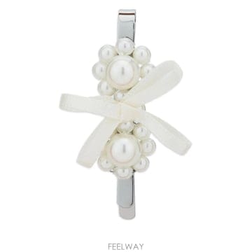 Simone Rocha 26 FW �ø� �λ� �� ���� �Ӹ��� CLP550904PEARL TP45884311826 FW �ø� �λ� �� ���� �Ӹ��� CLP550904PEARL TP458843