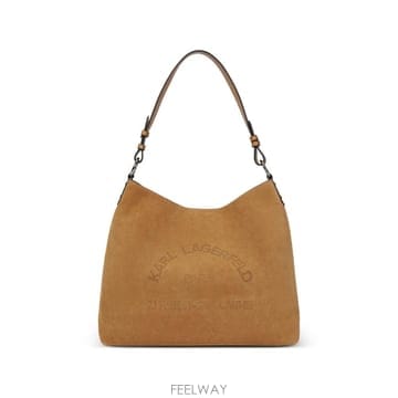 26 FW 칼라거펠트 K 데일리 퍼포레이티드 로고 숄더 백 B3W303461XV TP459414650