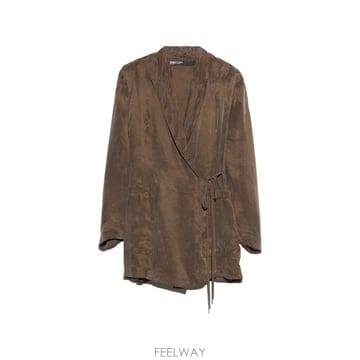 | Other Brand | 26 FW BIMBA Y LOLA  dark olive fluid jacket 262BR400110542 T26 FW BIMBA Y LOLA  dark olive fluid jacket 262BR40011