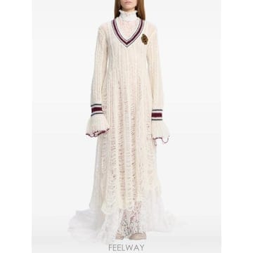 Ann Demeulemeester 26 FW �ص���̽��� ��Ʈ������ V�� �ƽ� �巹�� B0014528KN096 TP45830688926 FW �ص���̽��� ��Ʈ������ V�� �ƽ� �巹�� B00145