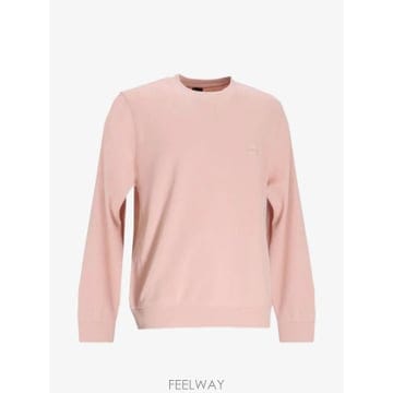 Boss 26 FW ���� logo patch sweatshirt in cotton terry 50509323 TP4526 FW ���� logo patch sweatshirt in cotton terry 50509