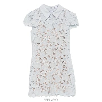 Self Portrait 26 FW ������Ʈ����Ʈ �÷η� ���̽� �̴� �巹�� RS26171SBL TP45890282626 FW ������Ʈ����Ʈ �÷η� ���̽� �̴� �巹�� RS26171