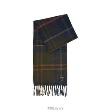 26 FW 바버 요크레인 타탄 패턴 프린지 스카프 USC0403TN43 TP458441692