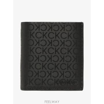 26 FW 캘빈클라인 로고 패턴 2단 지갑 K50K510196 TP454528372