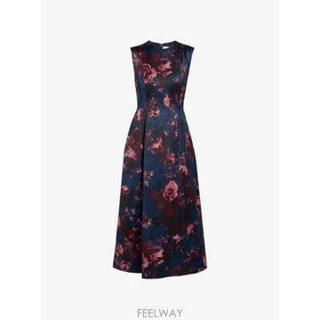 ERDEM 26 FW ������ floral print sleeveless midi dress AW26D155527340226 FW ������ floral print sleeveless midi dress AW26D1