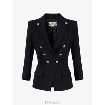 Elisabetta Franchi 26 FW Elisabetta Franchi ��ư ���� �극��Ƽ�� ��Ŷ GI21861E2 TP4583005926 FW Elisabetta Franchi ��ư ���� �극��Ƽ�� ��Ŷ GI2