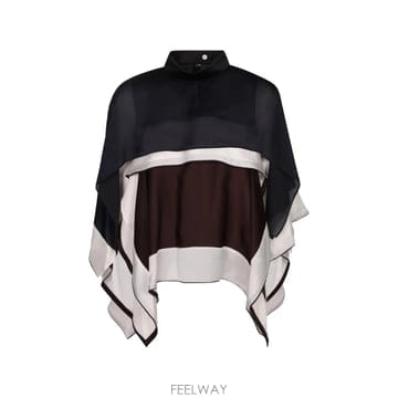 26 FW 사카이 컬러 블록 레이어드 탑 2608575 TP458892205