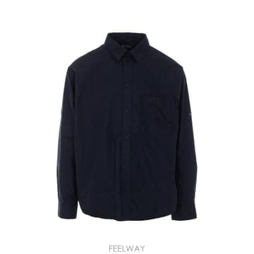 26 FW 발렌시아가 오버사이즈 패치 로고 셔츠 857814TRM28 TP457808508