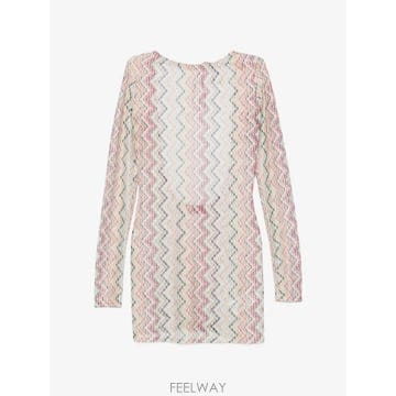Missoni 26 FW �̽�� �̷��ַ� ������� ����Ʈ ��Ҹ� �巹�� MS26SL01BR015G TP45438004426 FW �̽�� �̷��ַ� ������� ����Ʈ ��Ҹ� �巹�� MS