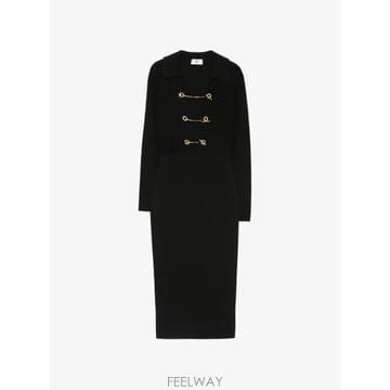 Elisabetta Franchi 26 FW Elisabetta Franchi ��� Ŭ���� ���� ��Ʈ �̵� �巹�� AM01S66E2 TP45526 FW Elisabetta Franchi ��� Ŭ���� ���� ��Ʈ �̵� ��