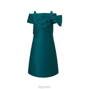 Alberta Ferretti 26 FW �˺���Ÿ�䷹Ƽ ���� ������ Ʈ������ �̴� �巹�� A04666625 TP45780146826 FW �˺���Ÿ�䷹Ƽ ���� ������ Ʈ������ �̴� �巹�� 