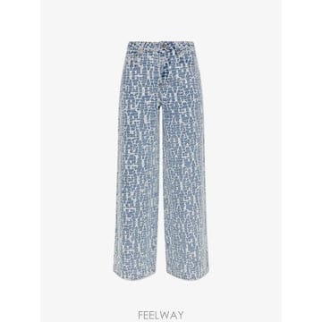 Self Portrait 26 FW ������Ʈ����Ʈ textured wide leg jeans AW26801PBL TP45887453626 FW ������Ʈ����Ʈ textured wide leg jeans AW26801PB