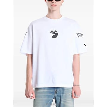 Off White 26 FW ����ȭ��Ʈ ���� �ΰ� ������Ʈ �ݼҸ� Ƽ���� 44MAA120F26J004100 TP4562276626 FW ����ȭ��Ʈ ���� �ΰ� ������Ʈ �ݼҸ� Ƽ���� 44MA