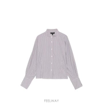 26 FW 랙앤본 스트라이프 코튼 셔츠 RAGH26FSMCO TP457797518