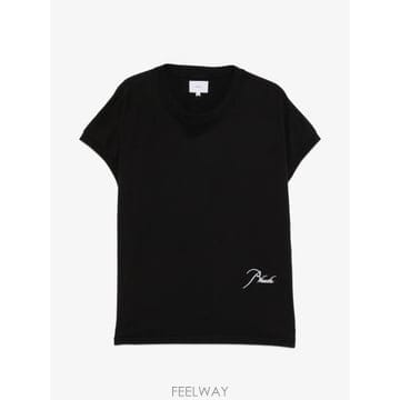 RHUDE 26 FW ��� �ΰ� �ڼ� ĸ �Ҹ� Ƽ���� RHPF26TT21012 TP45779699826 FW ��� �ΰ� �ڼ� ĸ �Ҹ� Ƽ���� RHPF26TT21012 TP45