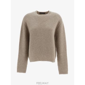 | Other Brand | 26 FW arch4 Nisha ribbed knit cashmere sweater KNJP26353BEIG26 FW arch4 Nisha ribbed knit cashmere sweater KNJP263