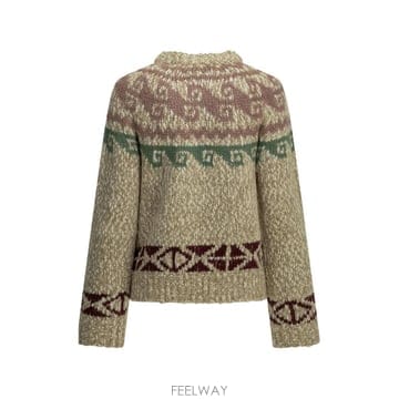 Moncler 26 FW ��Ŭ���� �׷���� Fair Isle knit sweater 9C00007N0696 TP45940126 FW ��Ŭ���� �׷���� Fair Isle knit sweater 9C00007