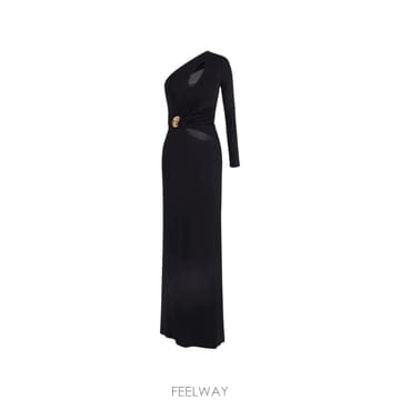 Elisabetta Franchi 26 FW Elisabetta Franchi ����� �ƾƿ� �ƽ� �巹�� ABR2561E3 TP4543660026 FW Elisabetta Franchi ����� �ƾƿ� �ƽ� �巹�� ABR