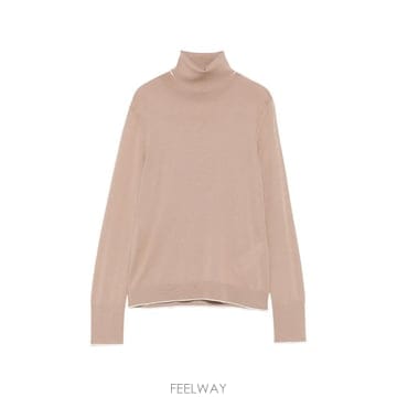 Eleventy 26 FW �Ϸ���Ƽ contrast trim roll neck sweater N86MAGN32MAG0N05026 FW �Ϸ���Ƽ contrast trim roll neck sweater N86MAGN