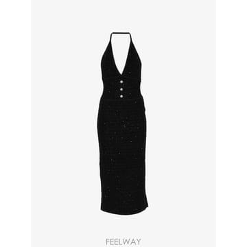 ALESSANDRA RICH 26 FW �˷�����ġ ��ư V�� �̵� �巹�� FABX4354K4722 TP45779443326 FW �˷�����ġ ��ư V�� �̵� �巹�� FABX4354K472