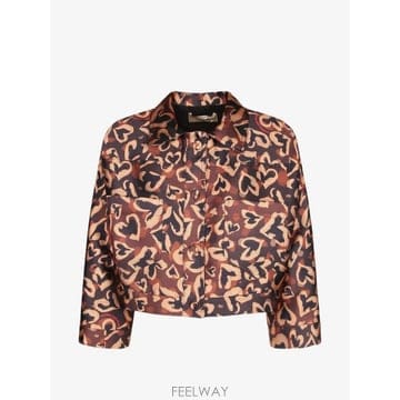 | Other Brand | 26 FW ales���� enriquez heart print cropped jacket JK03DU01626 FW ales���� enriquez heart print cropped jacket J