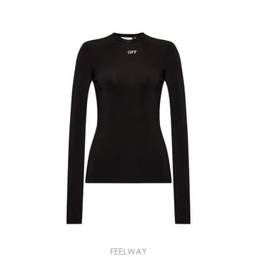 Off White 26 FW ����ȭ��Ʈ �ΰ� ����Ʈ ��Ҹ� ž 2FB00647TW003 TP45779382826 FW ����ȭ��Ʈ �ΰ� ����Ʈ ��Ҹ� ž 2FB00647TW003 T