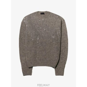 Haikure 26 FW Haikure sequin embellished ribbed knit sweater HEW071326 FW Haikure sequin embellished ribbed knit sweater H