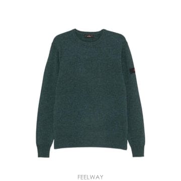 26 FW 페트레이 로고 패치 크루넥 스웨터 PEU562199012205 TP457793613